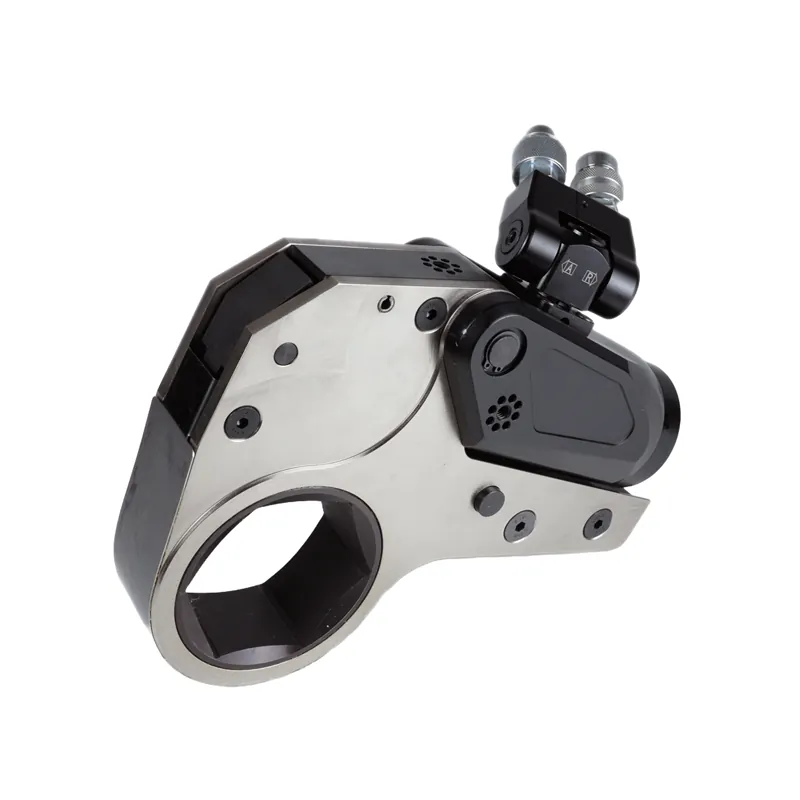 AOW Series Low Profile Hydraulic Torque Wrenches Black