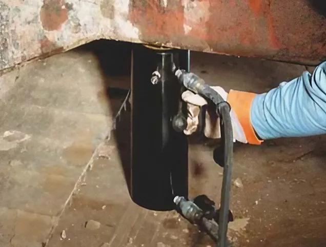 application of aluminum hydraulic cylinders