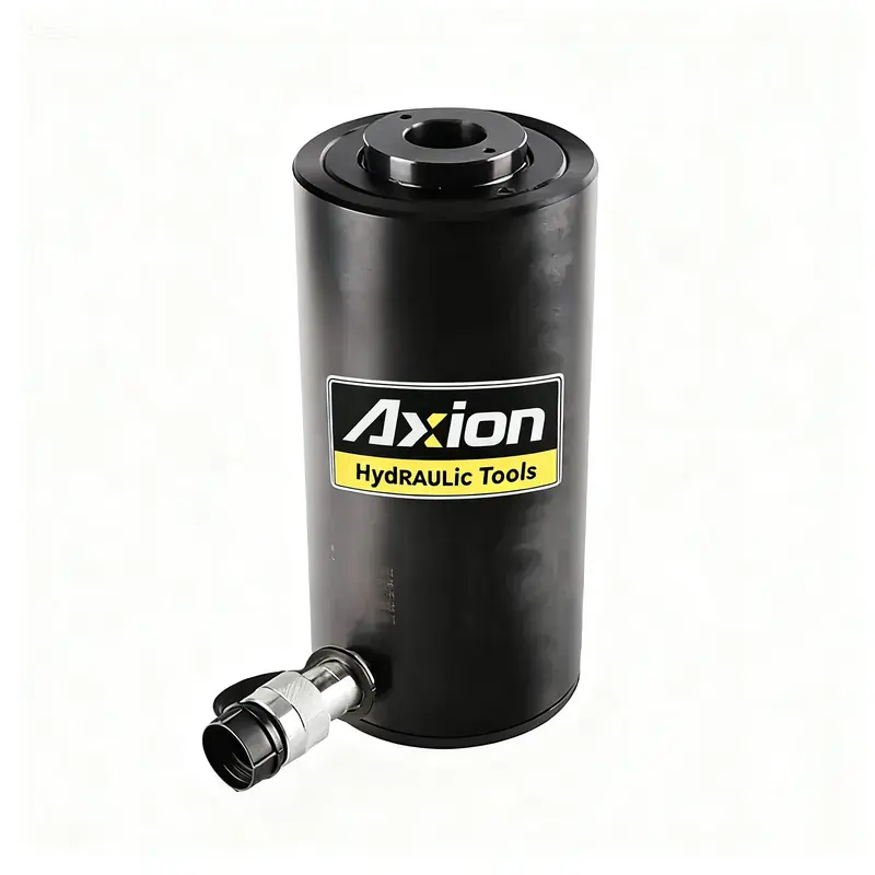 RACH2010,20 Ton,250 mm,Single Acting Hollow Plunger Aluminum Hydraulic Cylinders