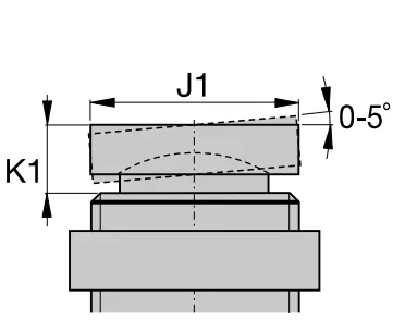 RACL Series Single-Acting,Aluminium Lock Nut Cylinders