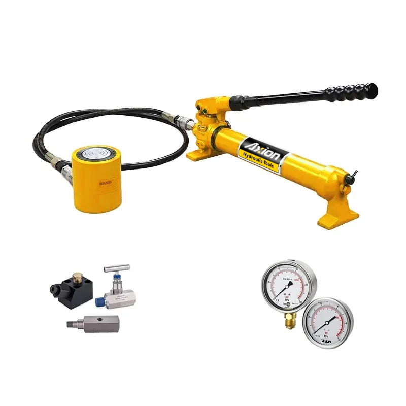 SCL,5-100 TON,Hydraulic Cylinder Hand Pump,System Components Toolbox Set