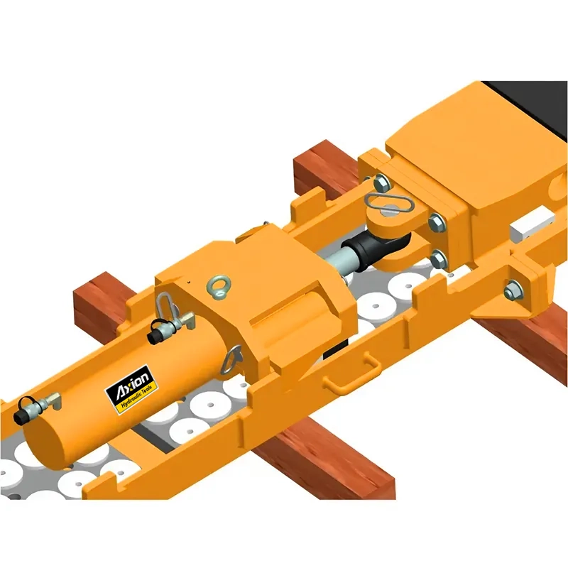 HPD, 100-200 Ton, Clamp Rail Type Synchronous Pushing Hydraulic System