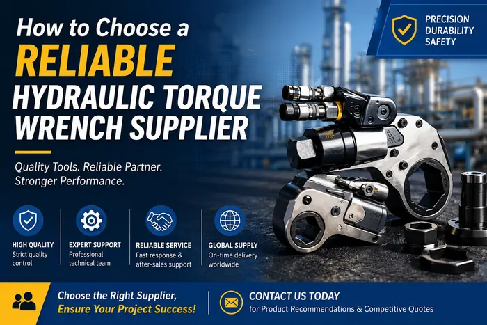 How to Choose a Reliable Hydraulic Torque Wrench Supplier